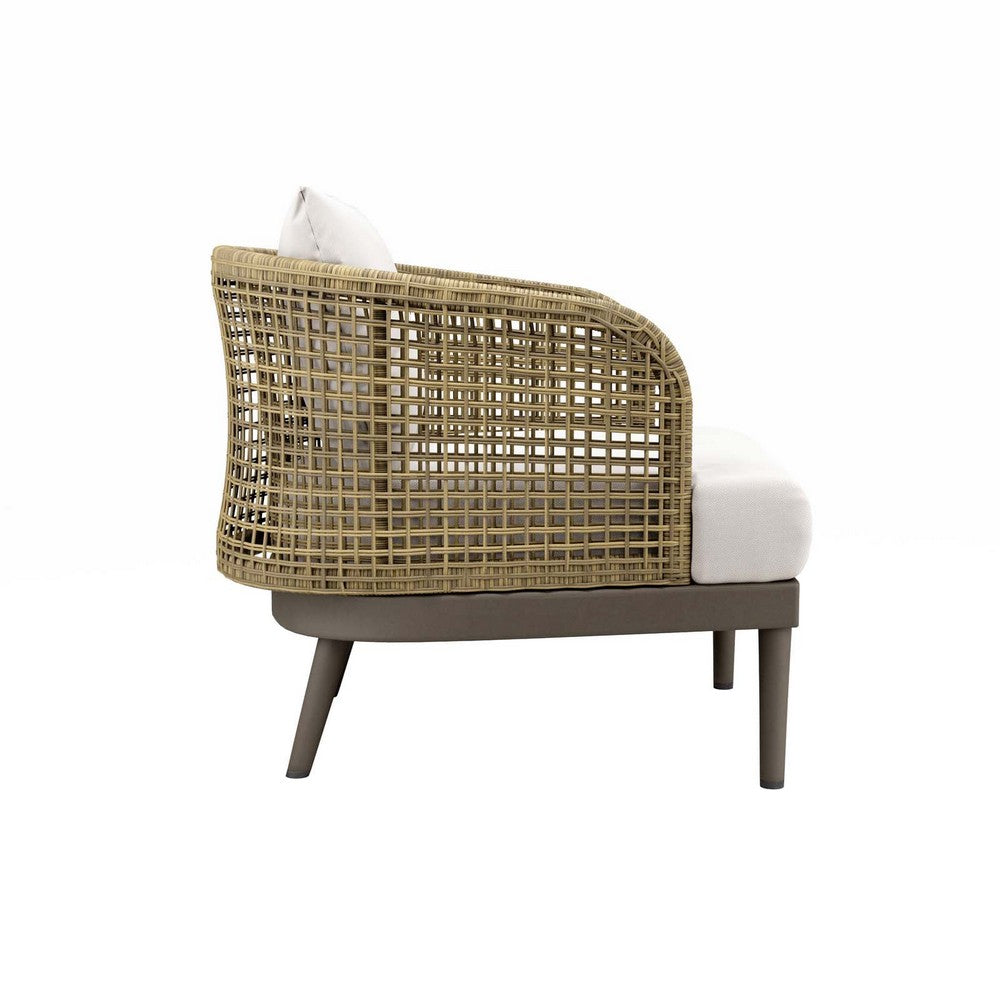 Meadow Outdoor Patio Armchair by Modway| White
