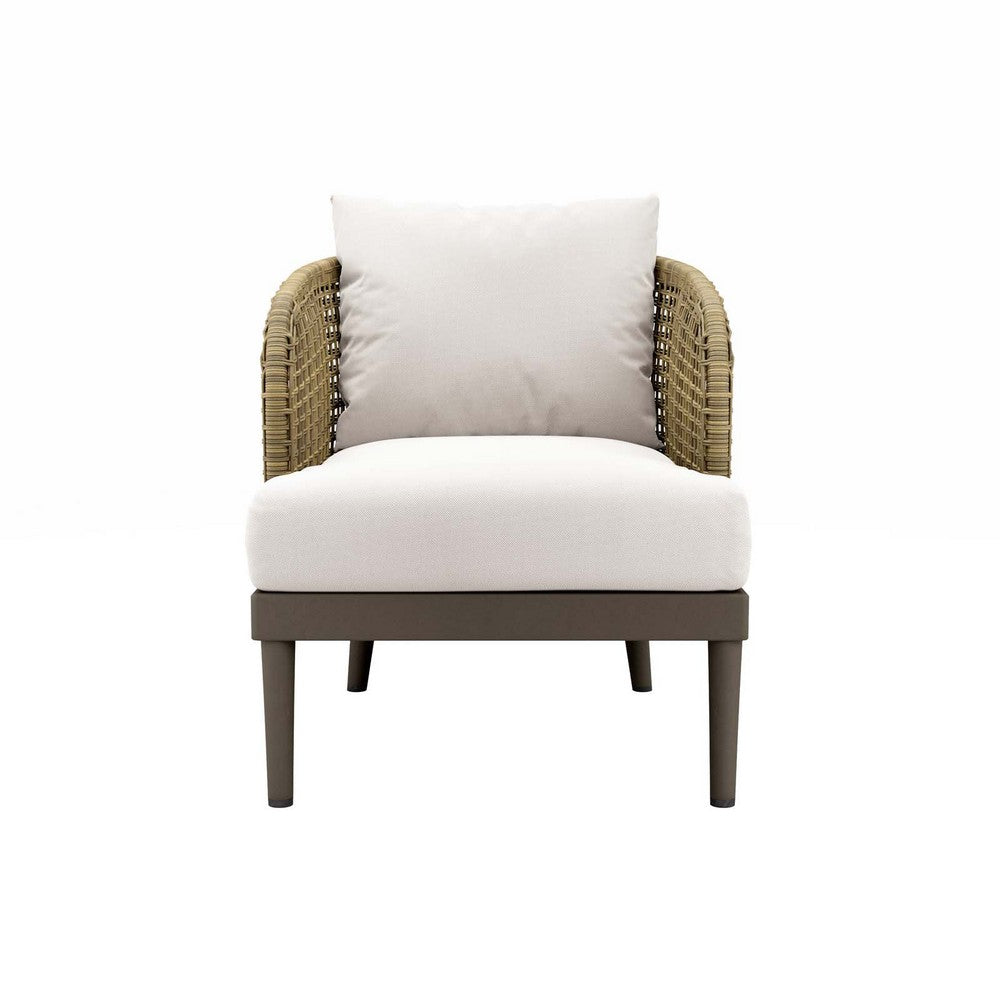 Meadow Outdoor Patio Armchair by Modway| White