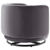 Modway Relish Swivel Chair Black Gray MDY-EEI-5001-BLK-GRY