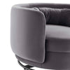 Modway Relish Swivel Chair Black Gray MDY-EEI-5001-BLK-GRY