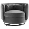 Modway Relish Swivel Chair Black Gray MDY-EEI-5001-BLK-GRY