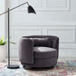 Relish Performance Velvet Performance Velvet Swivel Chair - No Shipping Charges