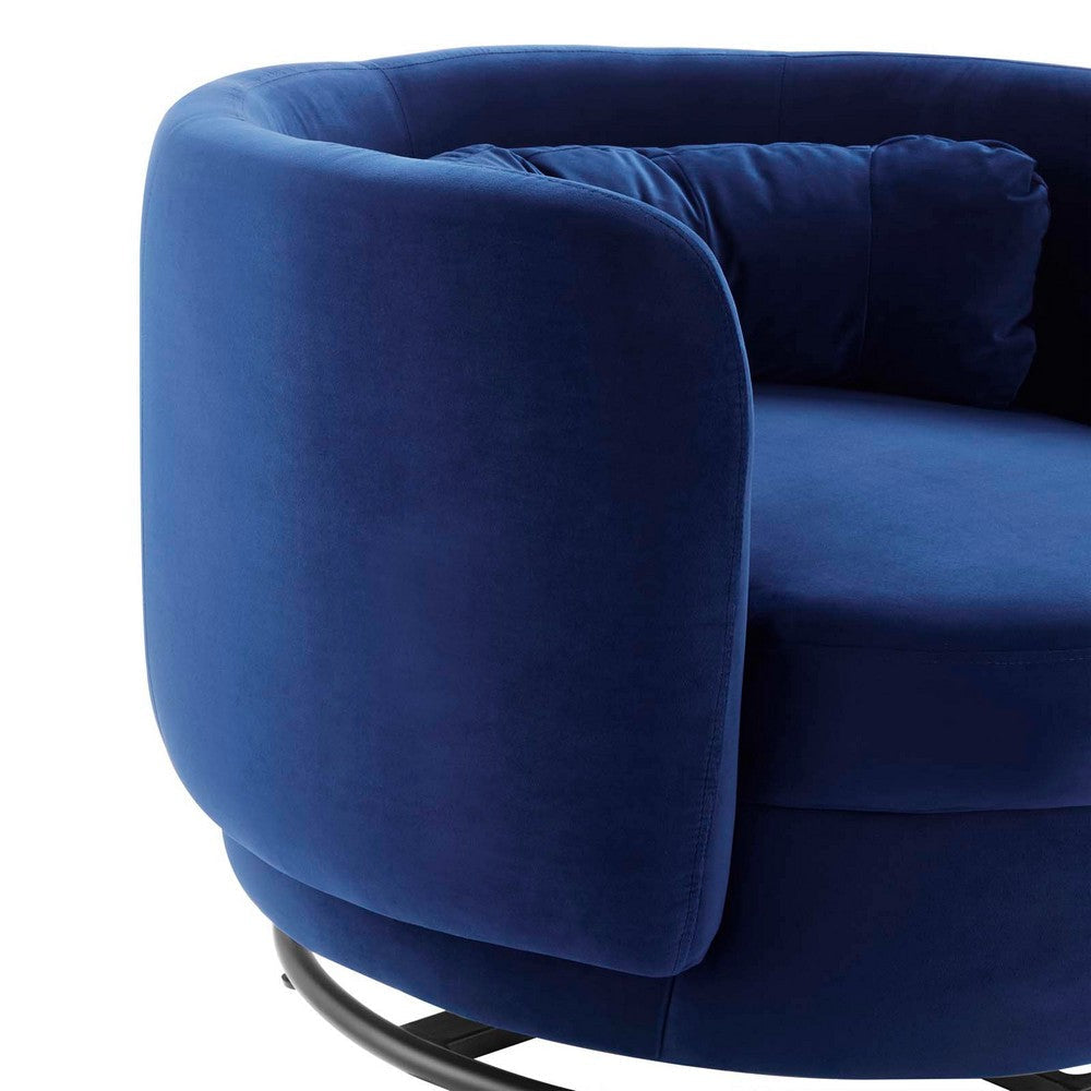 Relish Performance Velvet Performance Velvet Swivel Chair  - No Shipping Charges