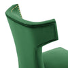 Curve Performance Velvet Dining Chairs - Set of 2 - No Shipping Charges