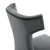 Modway Curve Dining Chair Gray MDY-EEI-5008-GRY