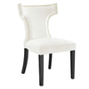 Curve Performance Velvet Dining Chairs - Set of 2 - No Shipping Charges