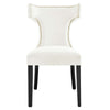 Curve Performance Velvet Dining Chairs - Set of 2 - No Shipping Charges