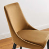 Viscount Performance Velvet Dining Chair - No Shipping Charges