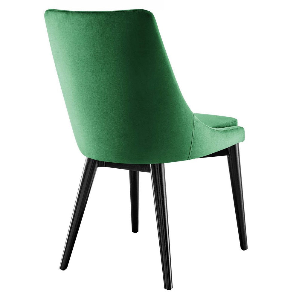 Viscount Performance Velvet Dining Chair - No Shipping Charges