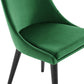 Viscount Performance Velvet Dining Chair - No Shipping Charges