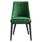 Viscount Performance Velvet Dining Chair - No Shipping Charges