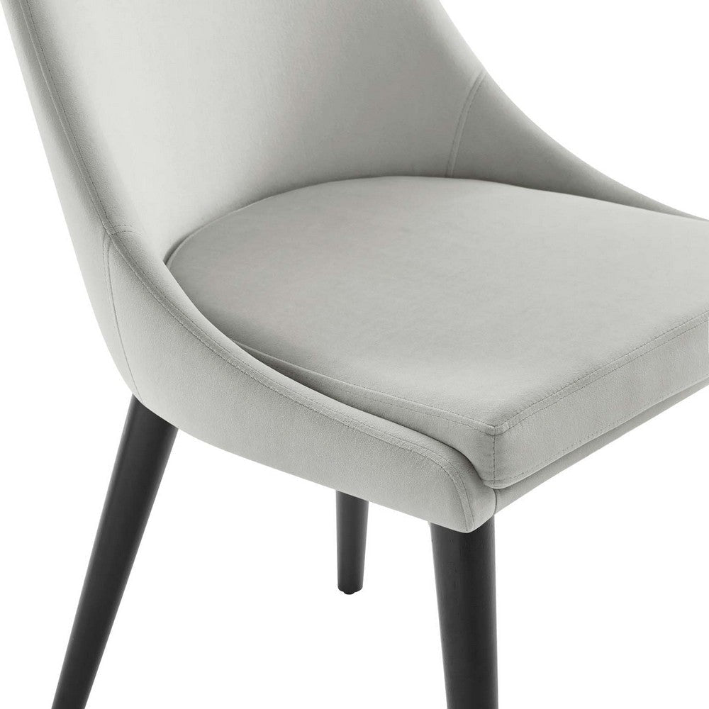 Viscount Performance Velvet Dining Chair - No Shipping Charges