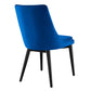 Viscount Performance Velvet Dining Chair - No Shipping Charges