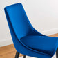 Viscount Performance Velvet Dining Chair - No Shipping Charges