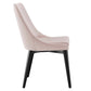 Viscount Performance Velvet Dining Chair - No Shipping Charges