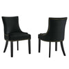 Marquis Performance Velvet Dining Chairs - Set of 2  - No Shipping Charges