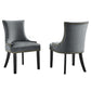 Marquis Performance Velvet Dining Chairs - Set of 2 - No Shipping Charges