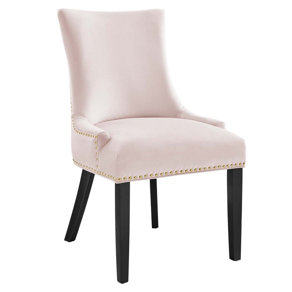 Modway Marquis Performance Velvet Set of 2 Dining Chair Pink MDY-EEI-5010-PNK