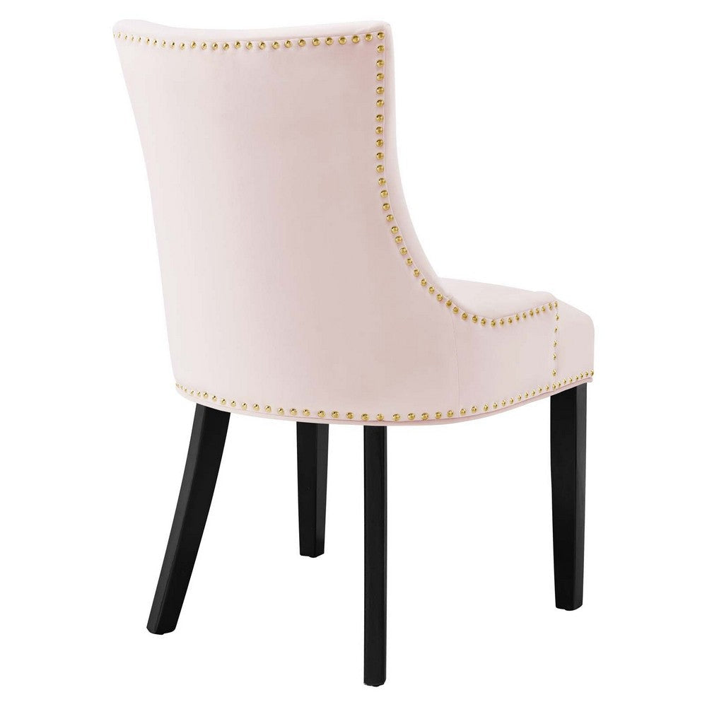 Modway Marquis Performance Velvet Set of 2 Dining Chair Pink MDY-EEI-5010-PNK