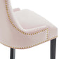 Modway Marquis Performance Velvet Set of 2 Dining Chair Pink MDY-EEI-5010-PNK