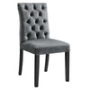 Modway Duchess Performance Velvet Set of 2 Dining Chair Gray MDY-EEI-5011-GRY