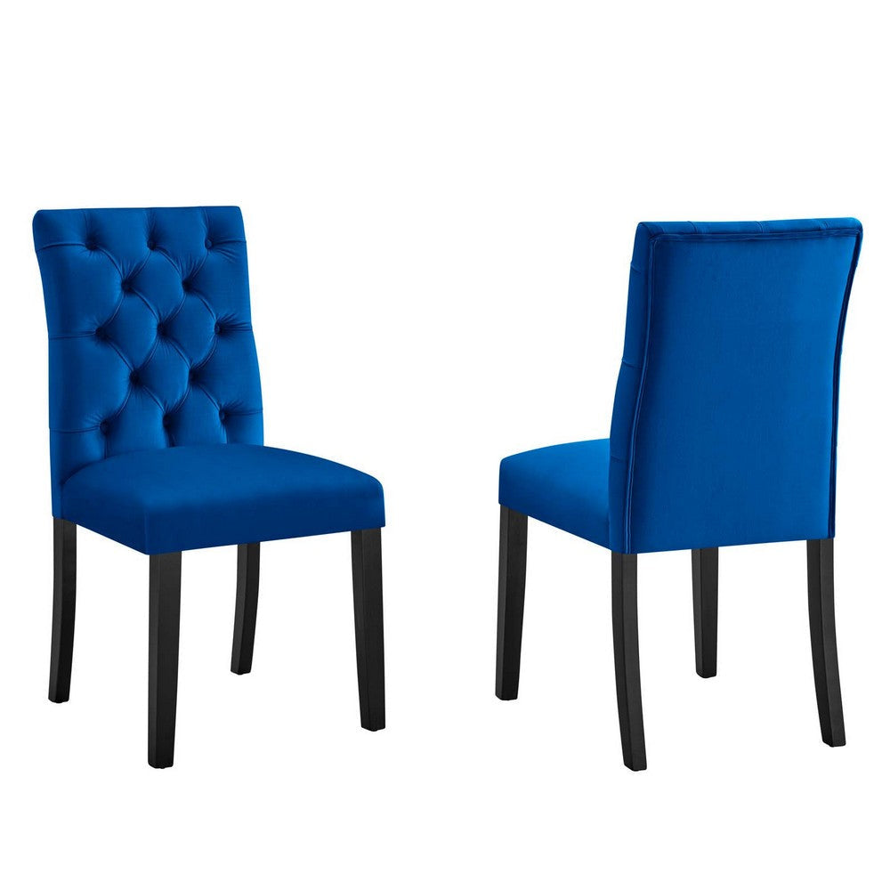 Duchess Performance Velvet Dining Chairs - Set of 2 - No Shipping Charges