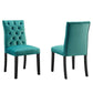 Duchess Performance Velvet Dining Chairs - Set of 2 - No Shipping Charges