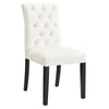 Modway Duchess Performance Velvet Set of 2 Dining Chair White MDY-EEI-5011-WHI