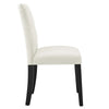 Modway Duchess Performance Velvet Set of 2 Dining Chair White MDY-EEI-5011-WHI