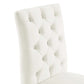 Modway Duchess Performance Velvet Set of 2 Dining Chair White MDY-EEI-5011-WHI