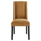 Modway Baron Performance Velvet Set of 2 Dining Chair Cognac MDY-EEI-5012-COG