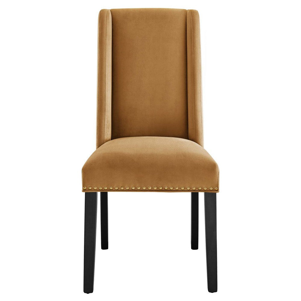 Modway Baron Performance Velvet Set of 2 Dining Chair Cognac MDY-EEI-5012-COG