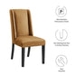 Modway Baron Performance Velvet Set of 2 Dining Chair Cognac MDY-EEI-5012-COG