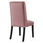 Baron Performance Velvet Dining Chairs - Set of 2 - No Shipping Charges