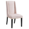 Modway Baron Performance Velvet Set of 2 Dining Chair Pink MDY-EEI-5012-PNK