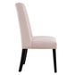 Modway Baron Performance Velvet Set of 2 Dining Chair Pink MDY-EEI-5012-PNK