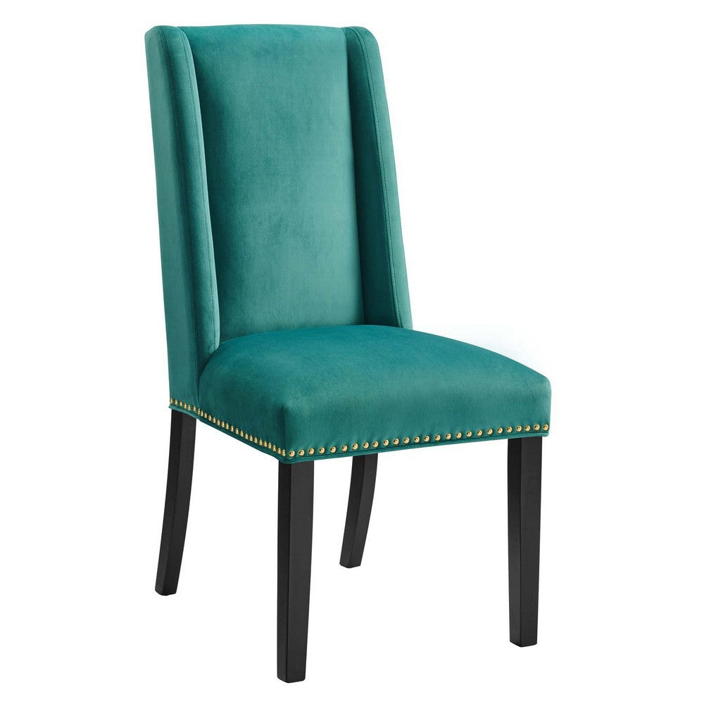 Baron Performance Velvet Dining Chairs - Set of 2 - No Shipping Charges