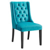 Modway Baronet Performance Velvet Set of 2 Dining Chair Blue MDY-EEI-5013-BLU