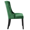 Modway Baronet Performance Velvet Set of 2 Dining Chair Emerald MDY-EEI-5013-EME