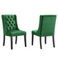 Baronet Performance Velvet Dining Chairs - Set of 2  - No Shipping Charges