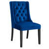 Baronet Performance Velvet Dining Chairs - Set of 2 - No Shipping Charges MDY-EEI-5013-NAV
