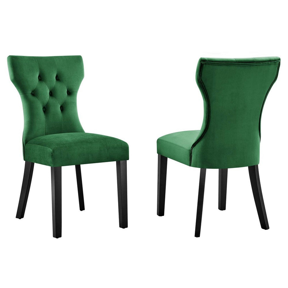 Modway Silhouette Dinning Chair, Emerald