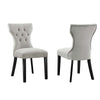 Silhouette Performance Velvet Dining Chairs - Set of 2 - No Shipping Charges