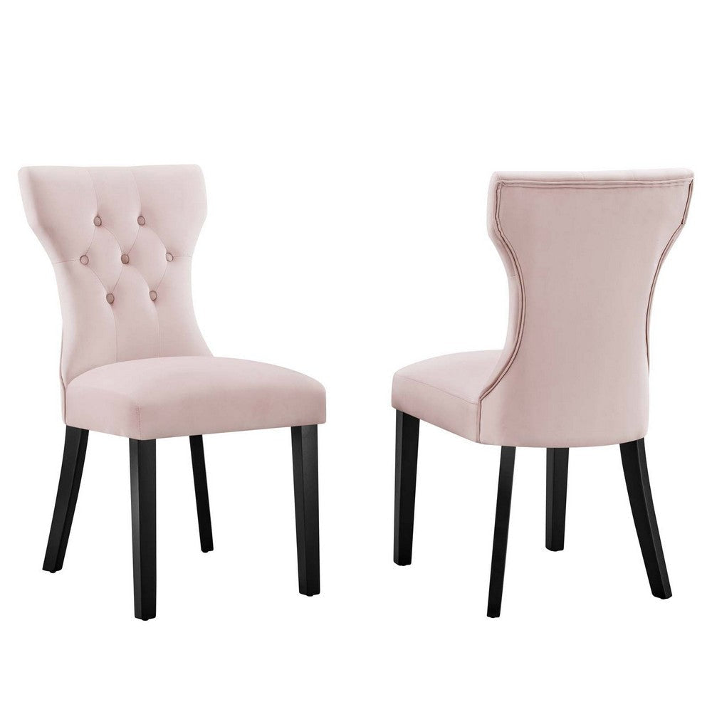 Modway Silhouette Dinning Chair, Pink