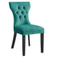 Modway Silhouette Dinning Chair Teal MDY-EEI-5014-TEA