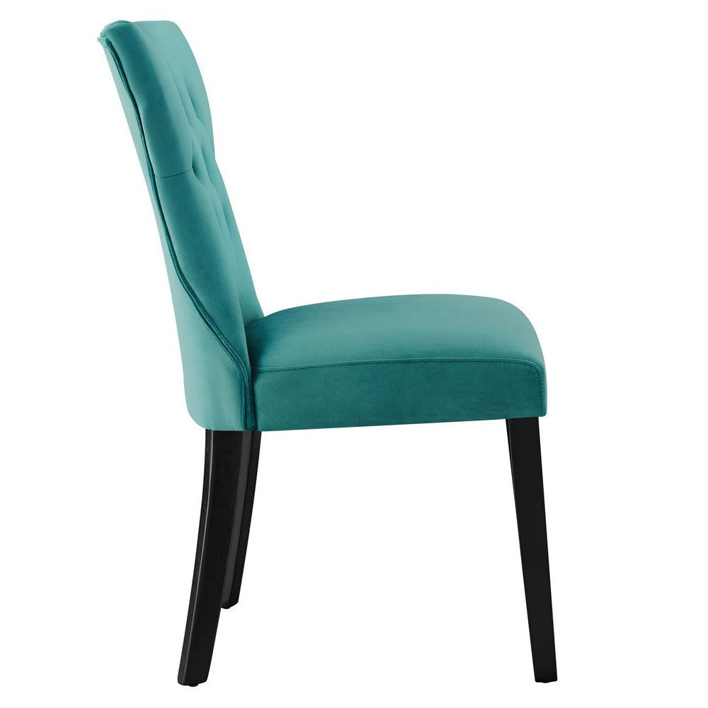 Modway Silhouette Dinning Chair Teal MDY-EEI-5014-TEA