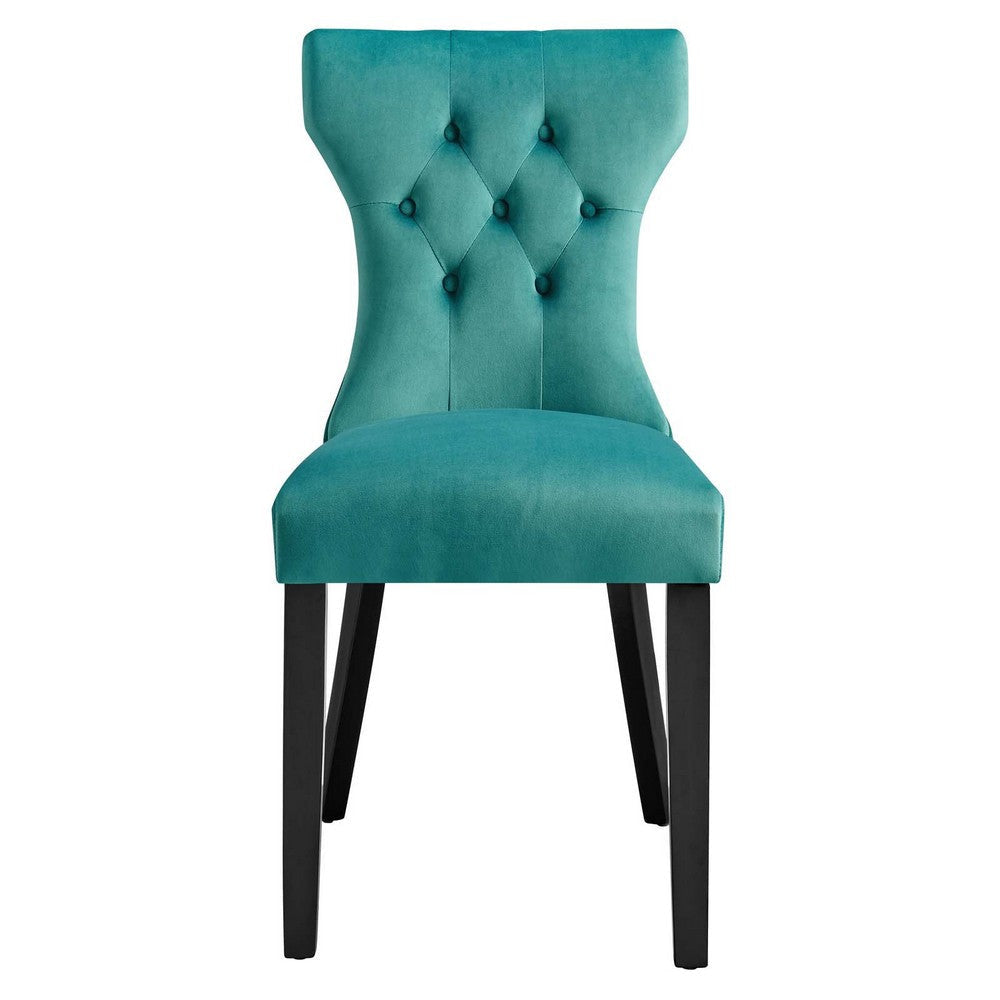 Modway Silhouette Dinning Chair Teal MDY-EEI-5014-TEA