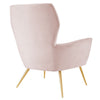 Renata Button Tufted Performance Velvet Armchair  - No Shipping Charges