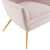 Renata Button Tufted Performance Velvet Armchair  - No Shipping Charges