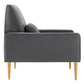 Liliana Performance Velvet Armchair  - No Shipping Charges